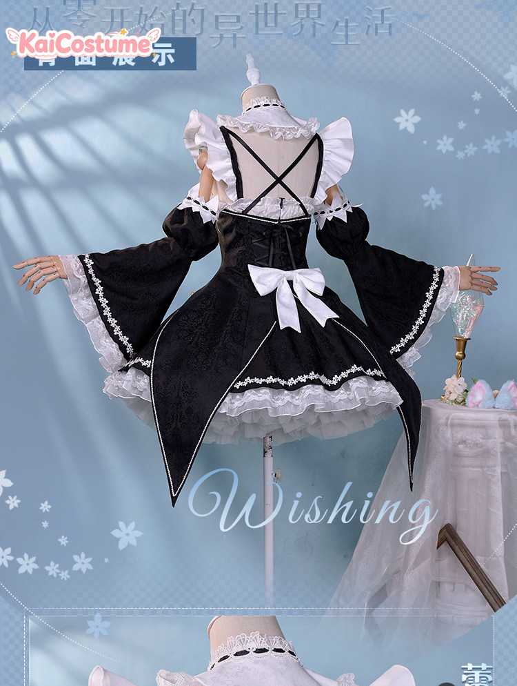 Re:Zero Starting Life in Anoth - Anime Cosplay Re Zero ulasan dan harga