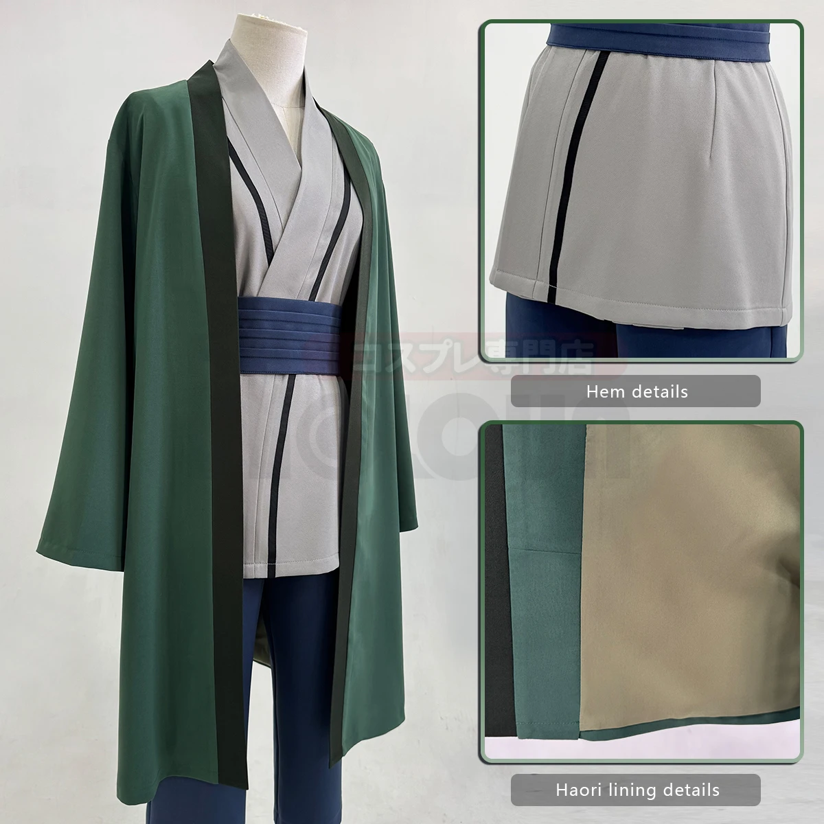 2025 HOLOUN Anime Tsunade Cosp - Demon Slayer Haori ulasan dan harga