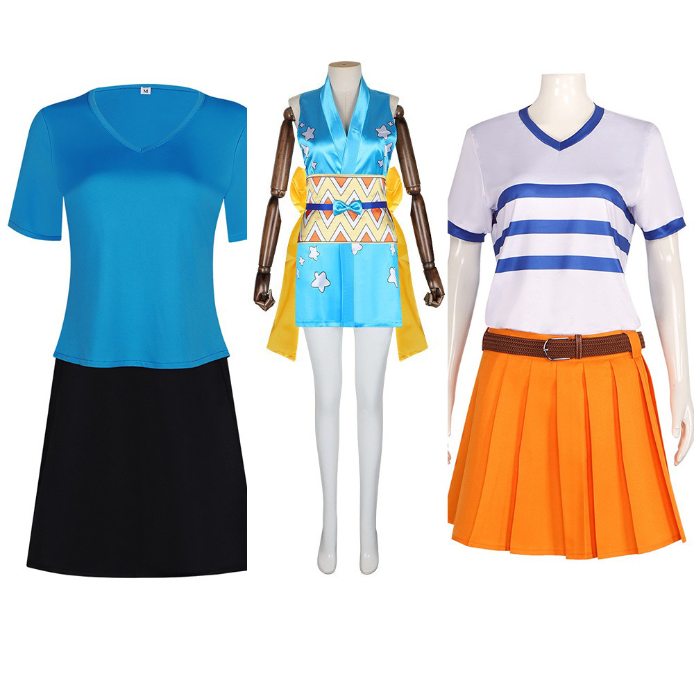 Nami Cosplay Costume Real Pers - Anime Cosplay Real ulasan dan harga
