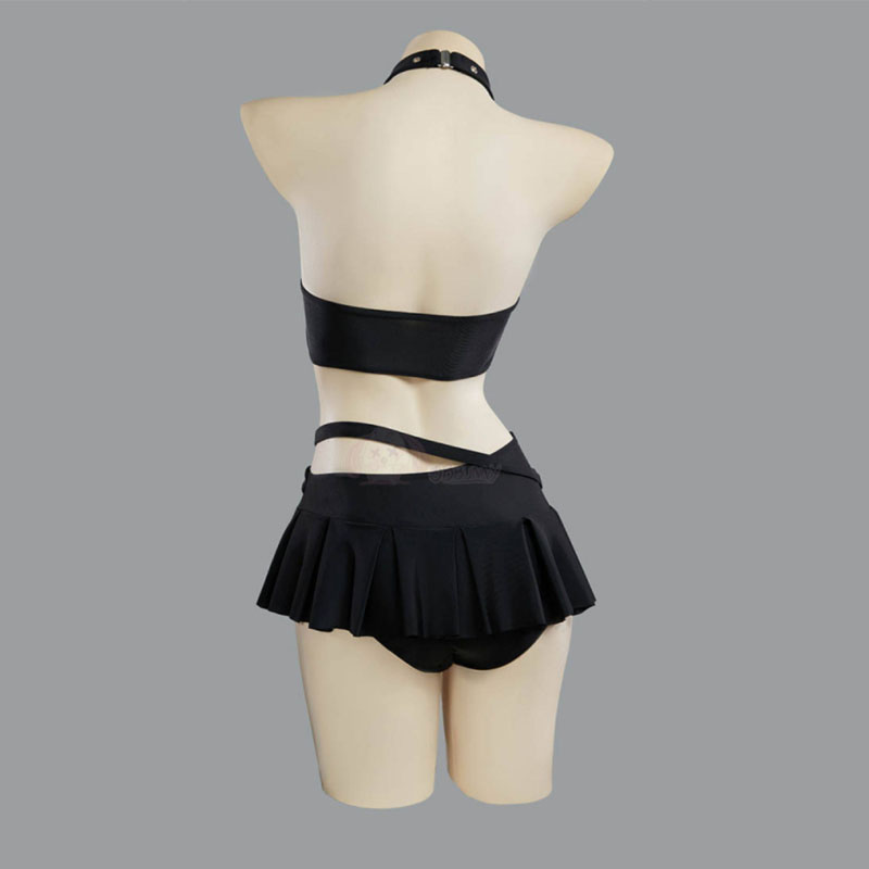 Gothic Punk Heart Hollow Halte - Anime Cosplay Bikini ulasan dan harga
