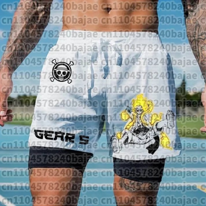 One Piece Anime White Double L - One Piece Straw Hat ulasan dan harga