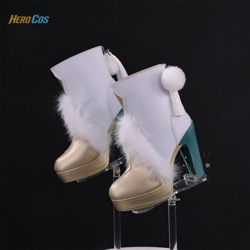 Genshin Impact Zibai Cosplay S - Cosplay Anime Shoes ulasan dan harga