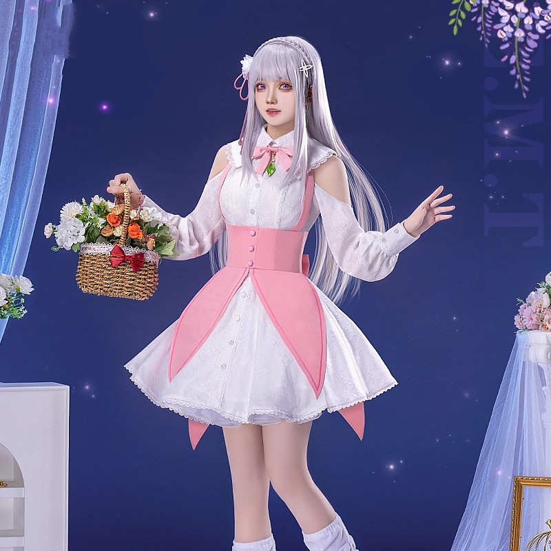 Cos-Mart Re:Life In A Differen - Anime Cosplay Re Zero ulasan dan harga