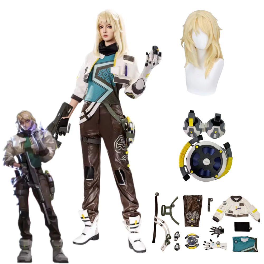 Deadlock Cosplay Costume Props - Anime Cosplay Clothes ulasan dan harga
