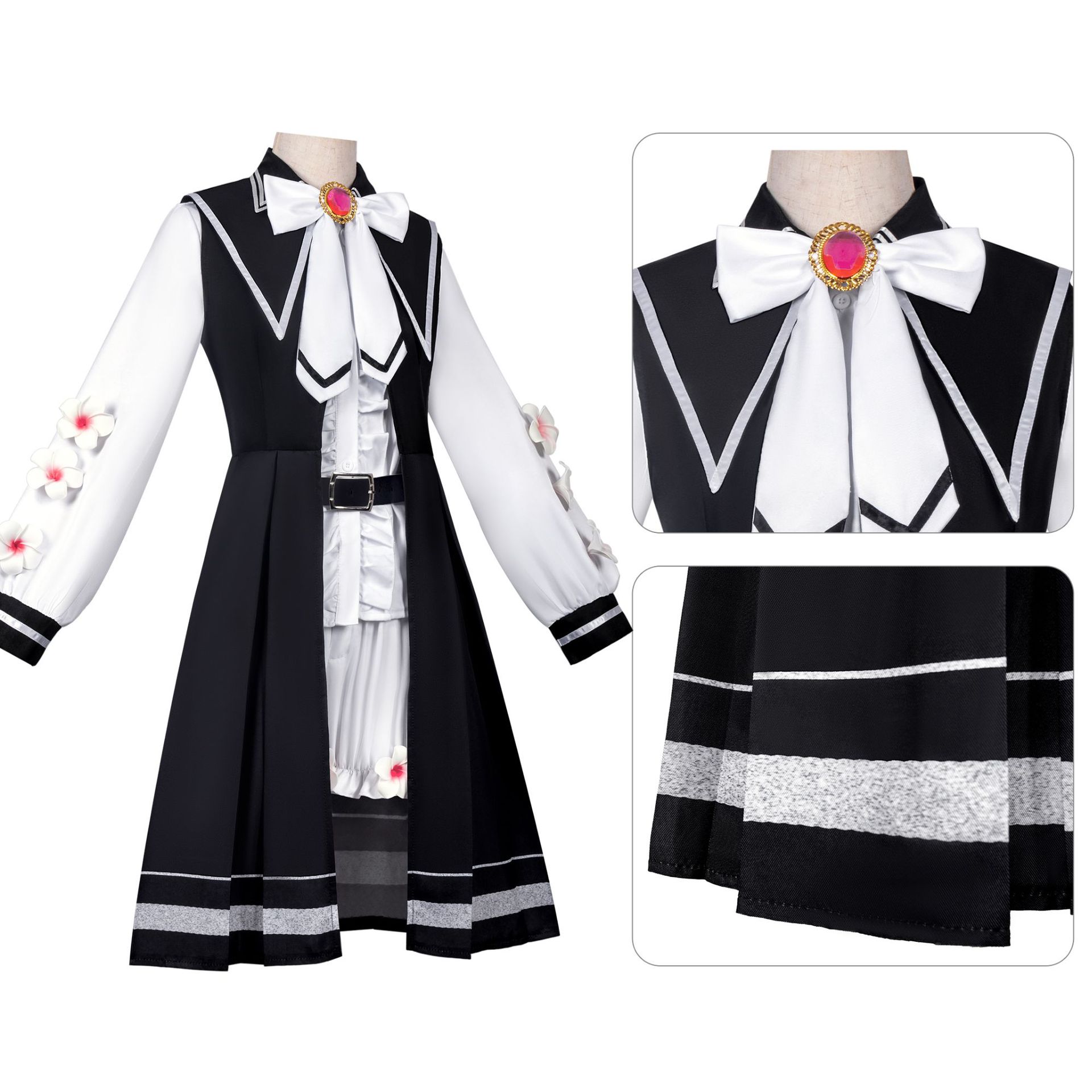 Dark Gothic Prison Lolita Full - Anime Cosplay Lolita ulasan dan harga
