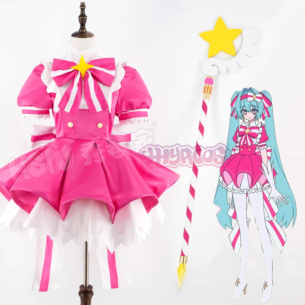 MMiku Retry Cosplay Costumes W - Anime Cosplay Miku ulasan dan harga