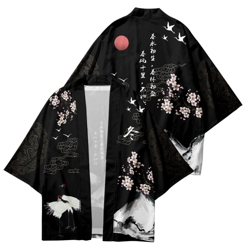 Samurai Crane Anime Shirt Japa - Demon Slayer Haori ulasan dan harga