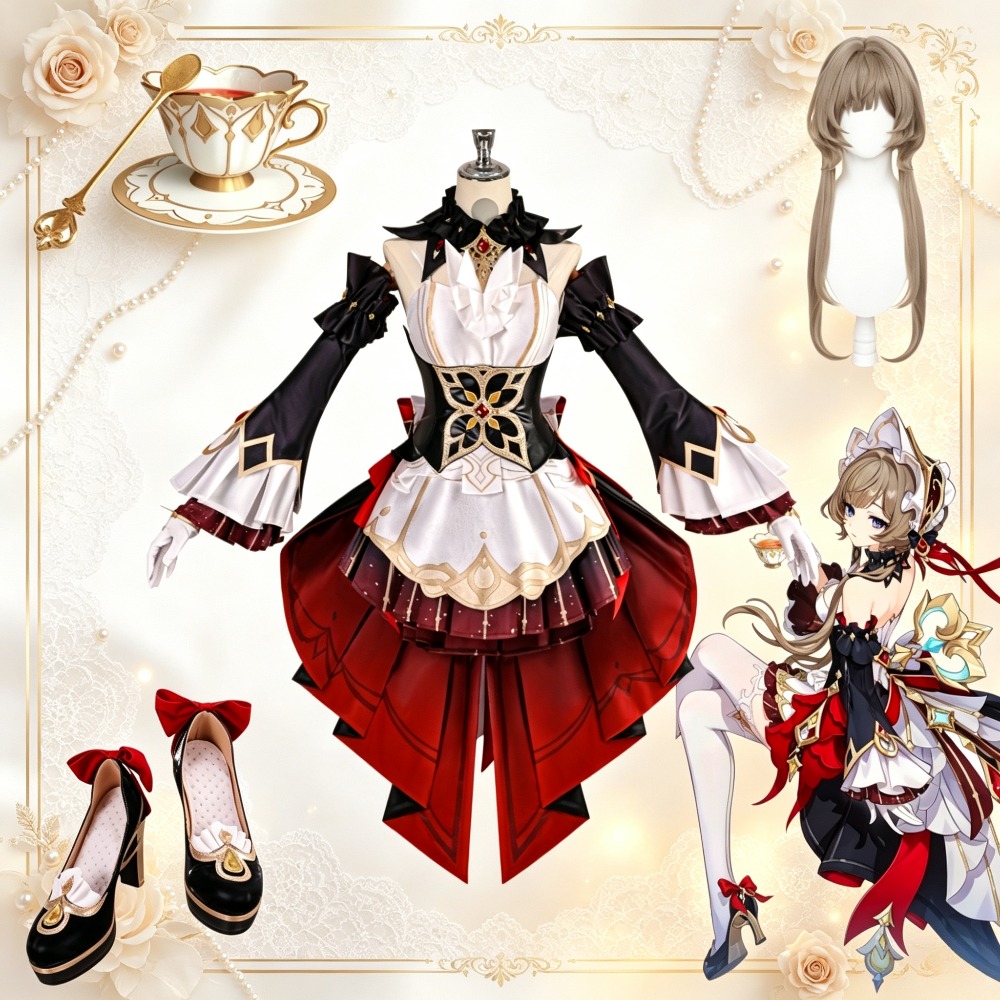 Genshin Impact Sandrone The Ma - Anime Cosplay Clothes ulasan dan harga
