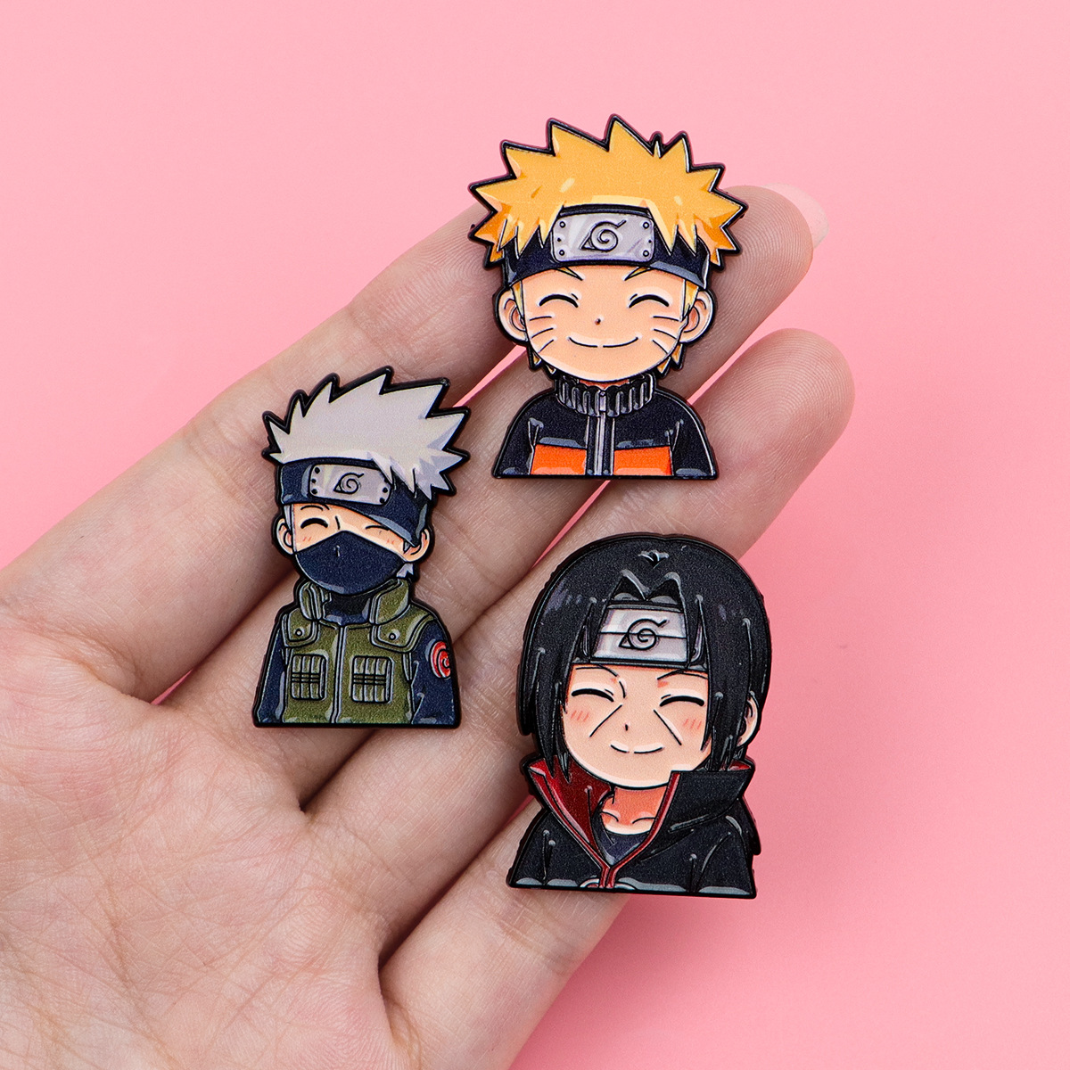 Hot Sale Naruto Enamel Pin Car - Anime Cosplay Naruto ulasan dan harga