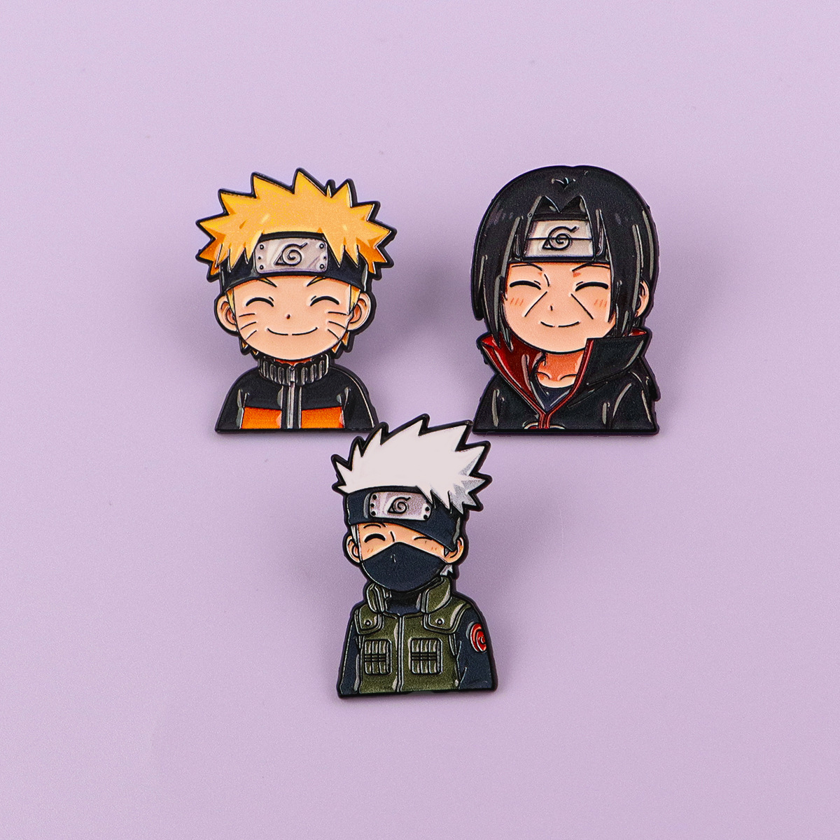 Hot Sale Naruto Enamel Pin Car - Anime Cosplay Naruto ulasan dan harga
