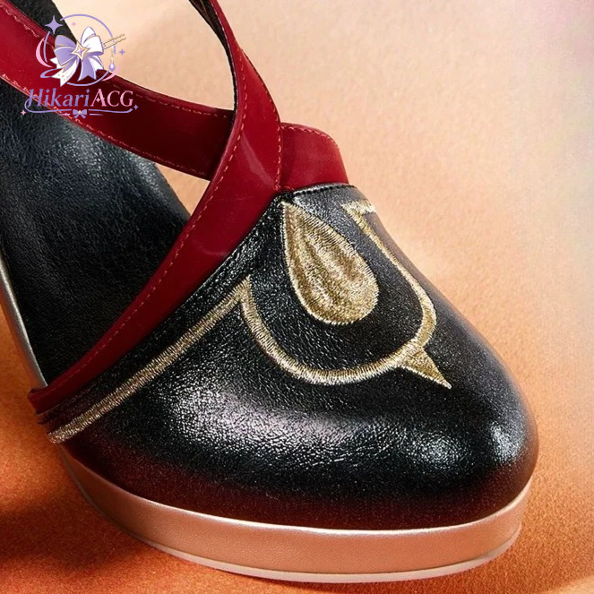 High Heel Shoes Sandrone Mario - Cosplay Anime Shoes ulasan dan harga