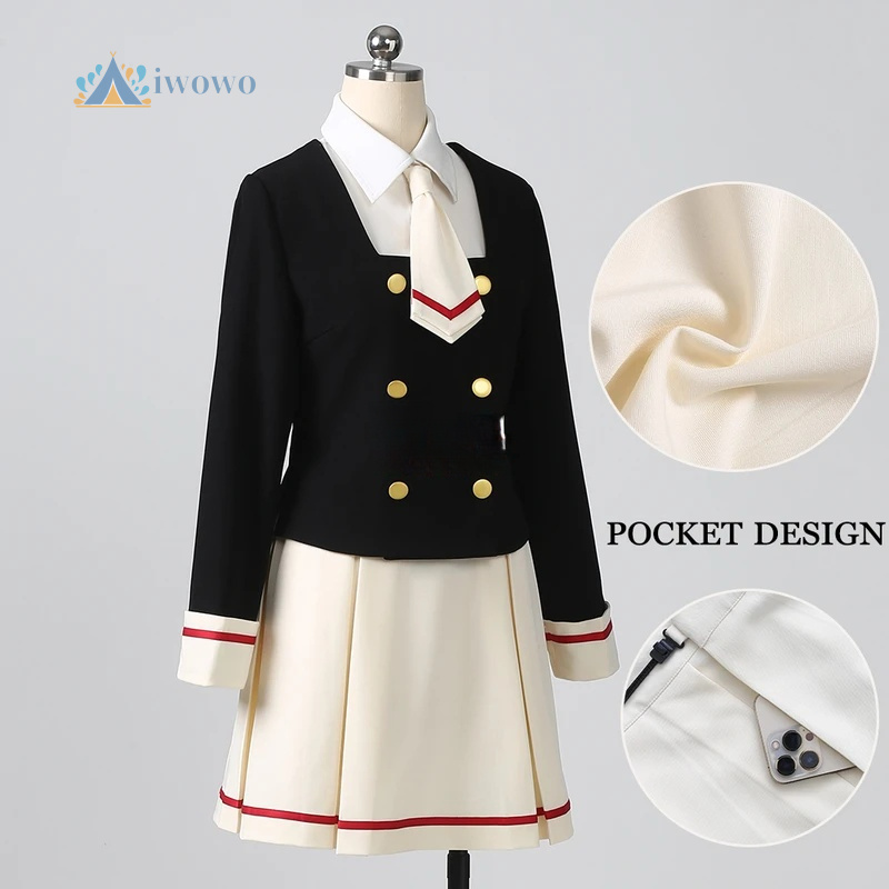Tomoyo Daidoji Kinomoto Sakura - Quality Anime Cosplay ulasan dan harga