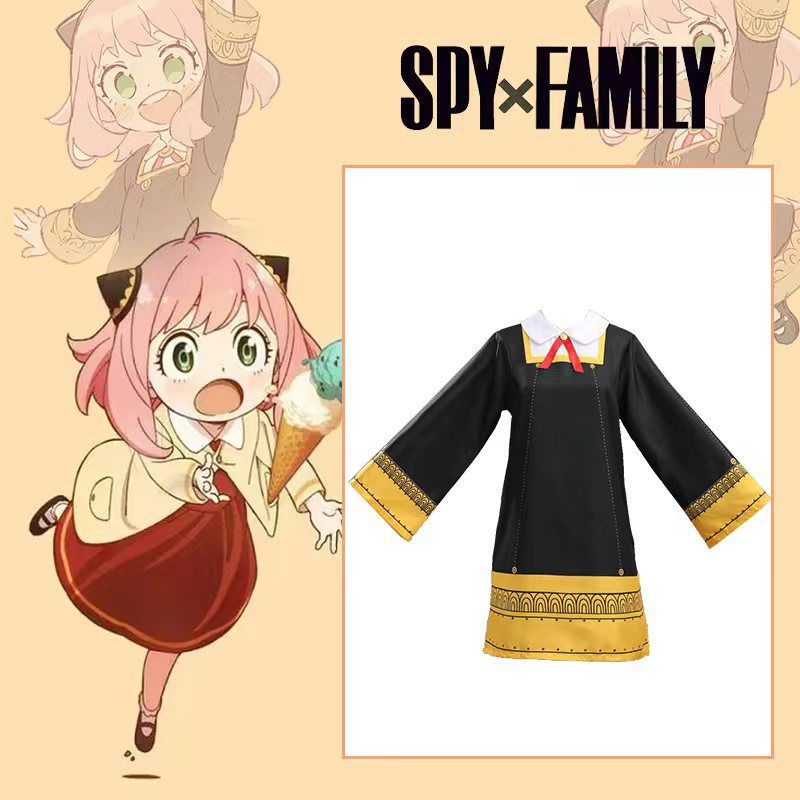 Spy X Family Anya Forger Cospl - Spy Family Outfit ulasan dan harga