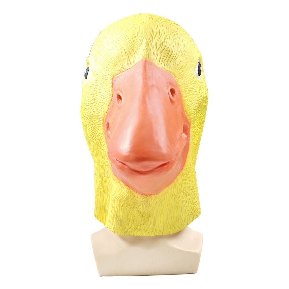 Novelty Yellow Duck Head Mask  - Anime Cosplay Pics ulasan dan harga