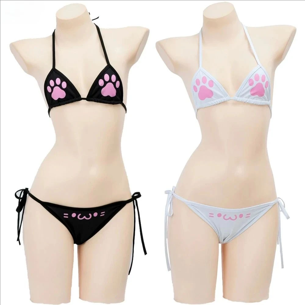 Women Sweet Anime Game Three P - Anime Cosplay Bikini ulasan dan harga