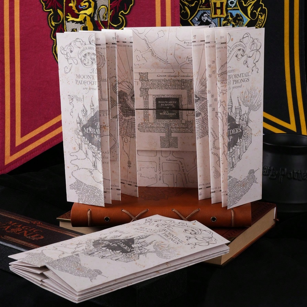 1PC Map Of The Marauder's Scho - Anime Cosplay Props ulasan dan harga