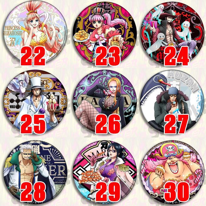 One Piece Anime Brooch Badge L - Cosplay Anime Zoro ulasan dan harga
