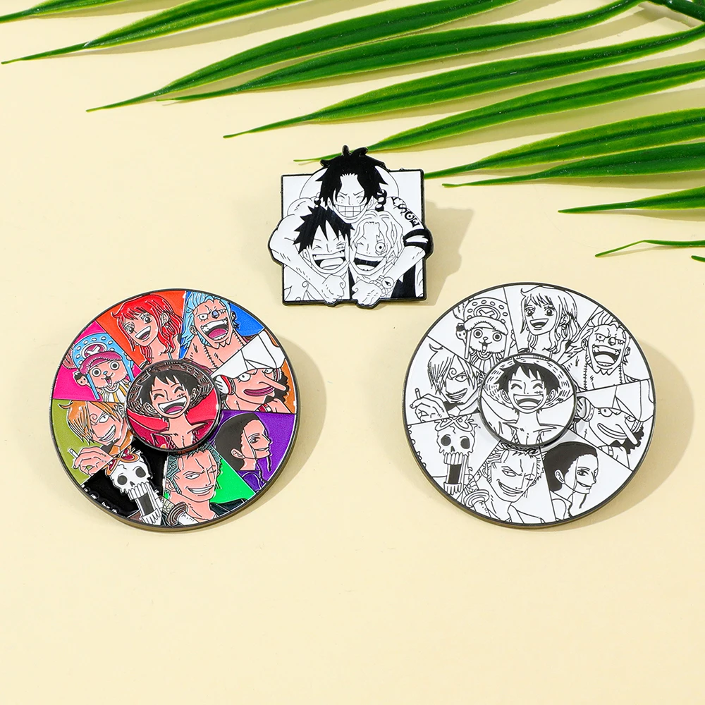 3 Pcs Anime One Piece Brooch L - Cosplay Anime Zoro ulasan dan harga